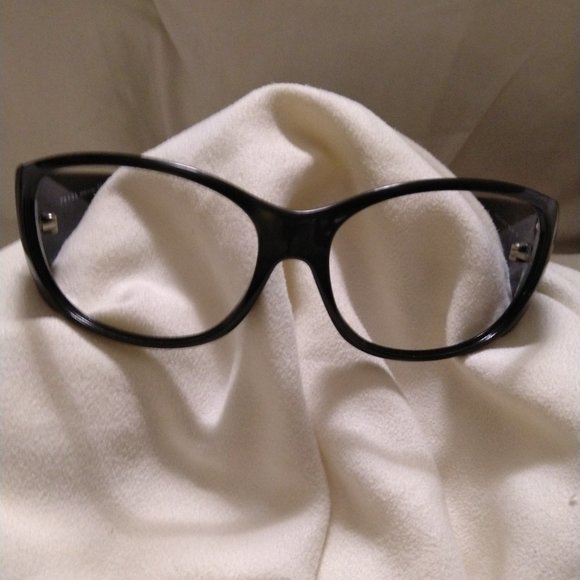 Prada Accessories - Prada Black Sunglasses: Frames Only